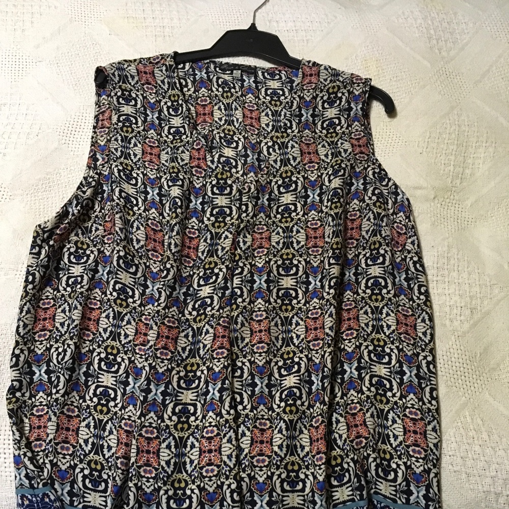 Women’s top. Colorful. Light and airy.